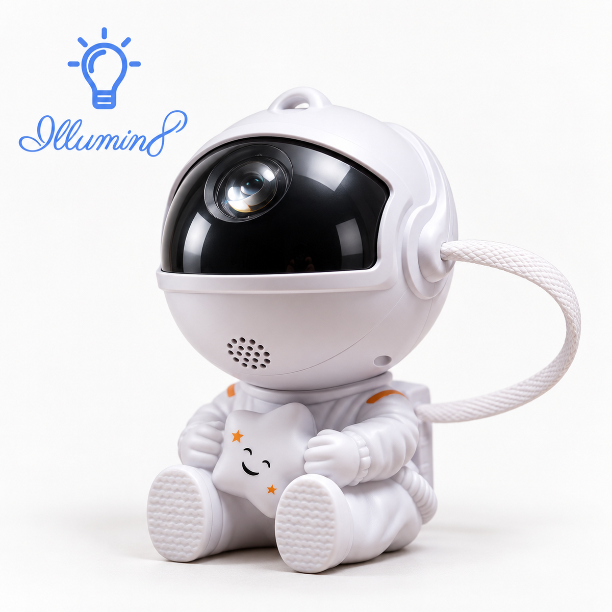 Galaxy Star Astronaut Projector Lamp with Nebula and Star Effects