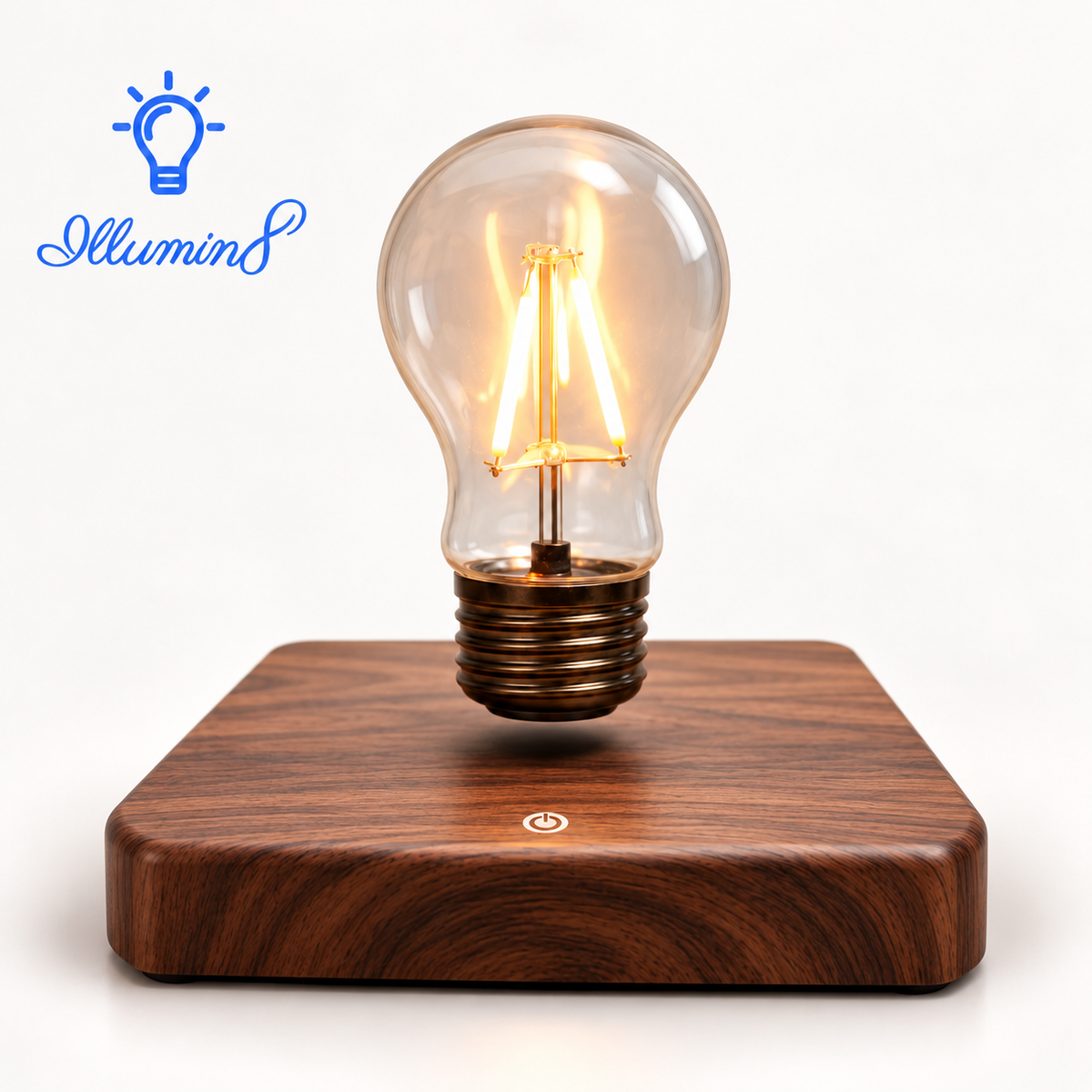 Magnetic Levitating Bulb Lamp with Touch Control and LED Light