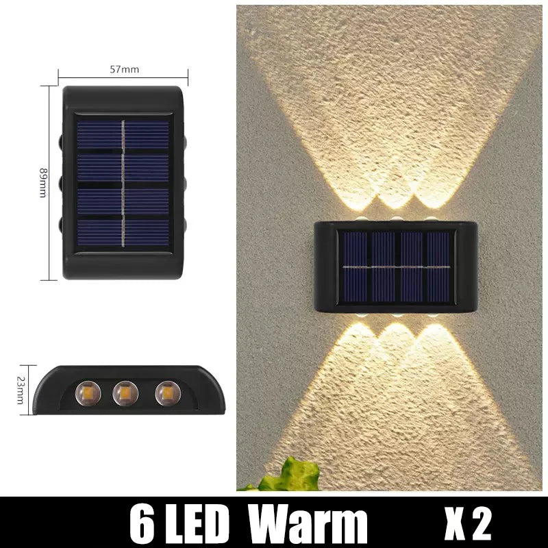 Fantastic Atmosphere Solar Deck Lights Outdoor Waterproof Accent Lamp