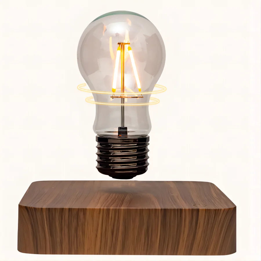 Magnetic Levitating Bulb Lamp with Touch Control and LED Light