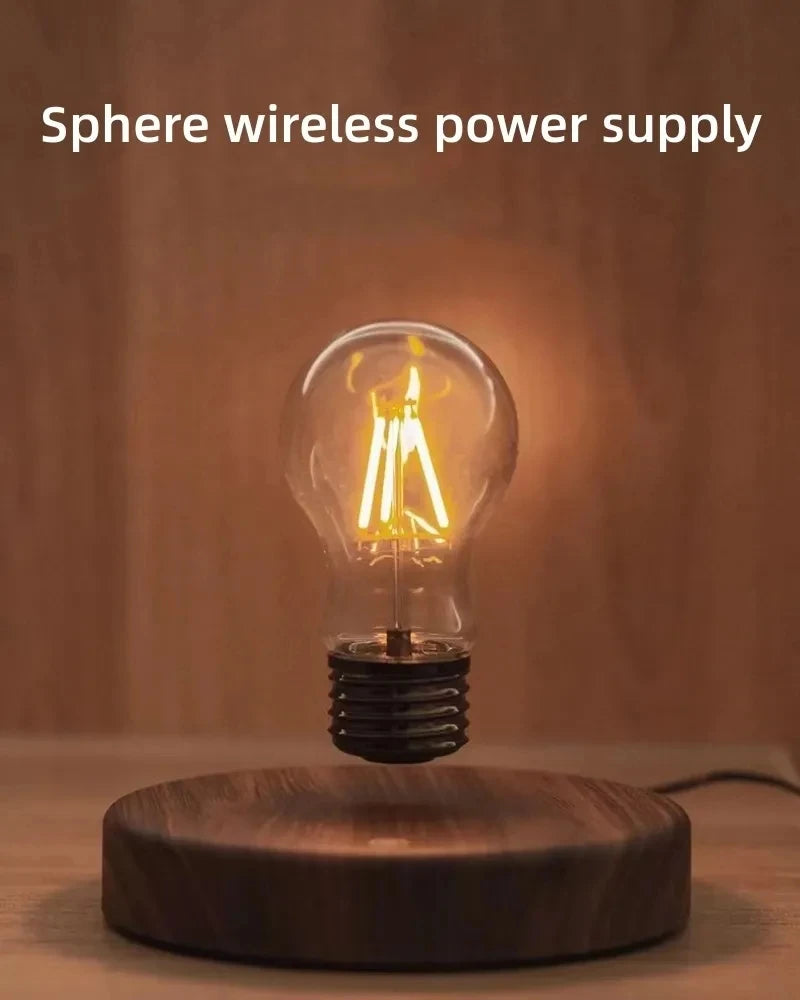 Magnetic Levitating Bulb Lamp with Touch Control and LED Light
