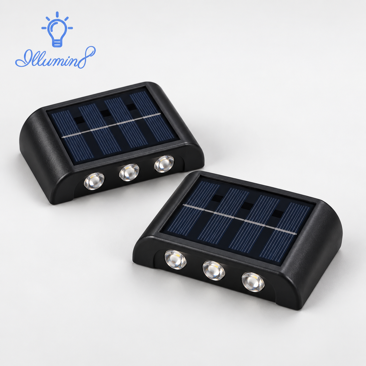 Fantastic Atmosphere Solar Deck Lights Outdoor Waterproof Accent Lamp
