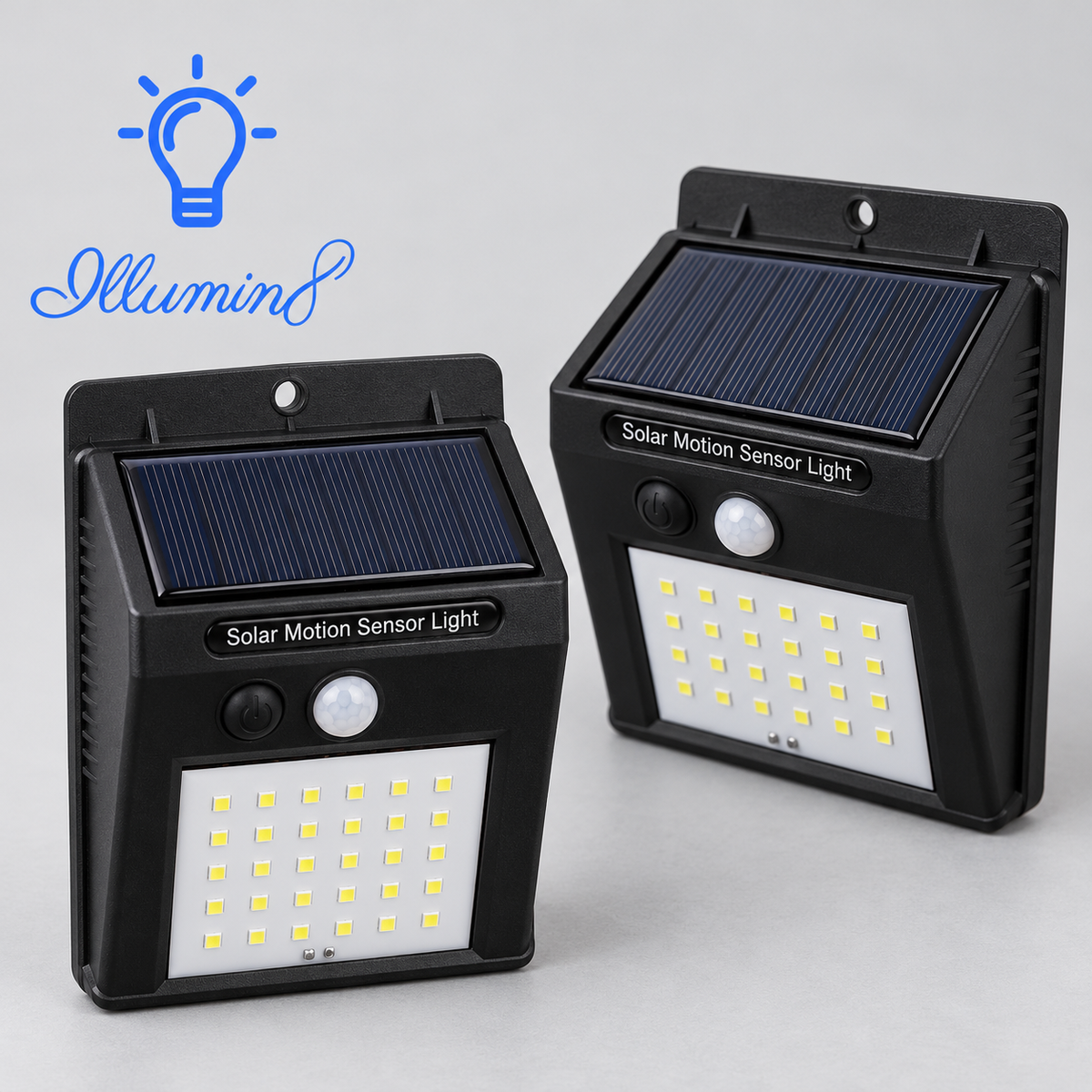 Solar Motion Sensor Light Outdoor Waterproof LED Security Lamp