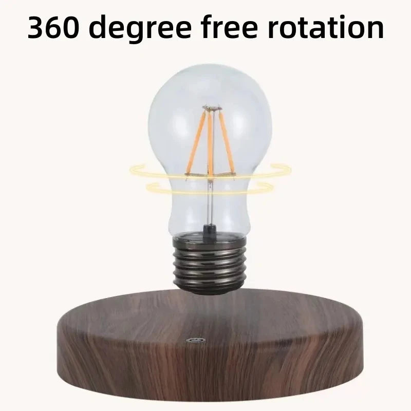 Magnetic Levitating Bulb Lamp with Touch Control and LED Light