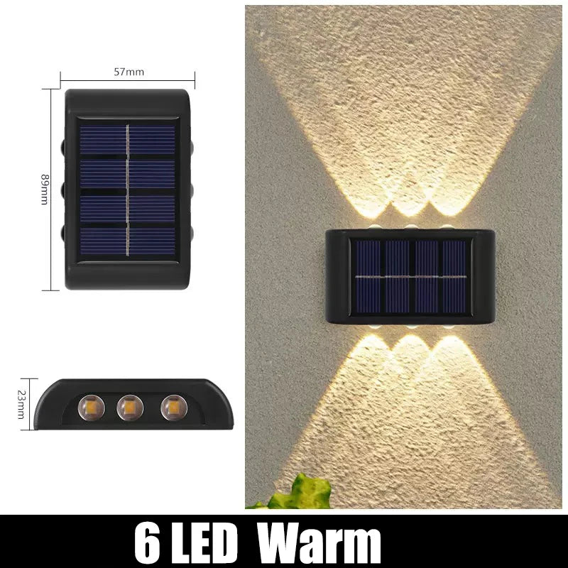 Fantastic Atmosphere Solar Deck Lights Outdoor Waterproof Accent Lamp
